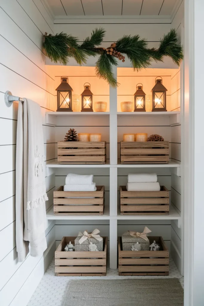 Wooden Crate Storage