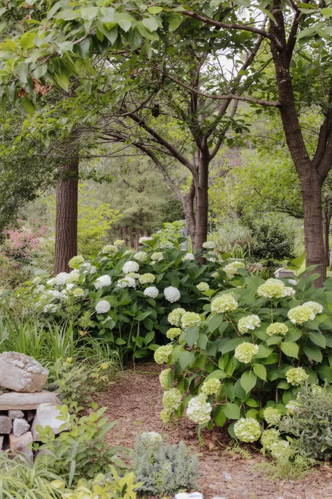 Woodland Hydrangeas
