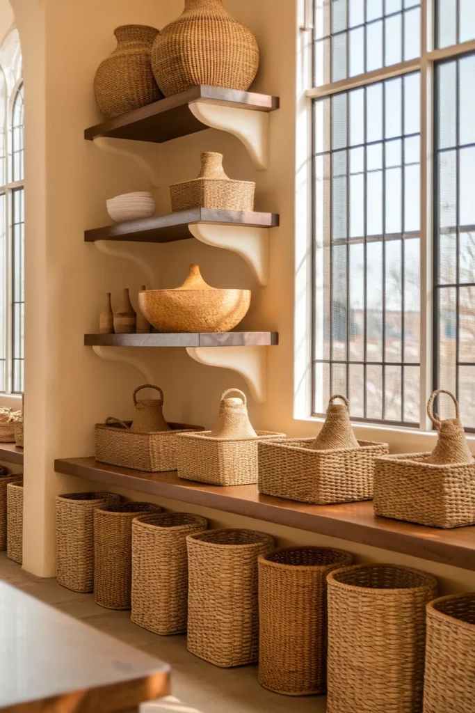 Woven Basket Layering