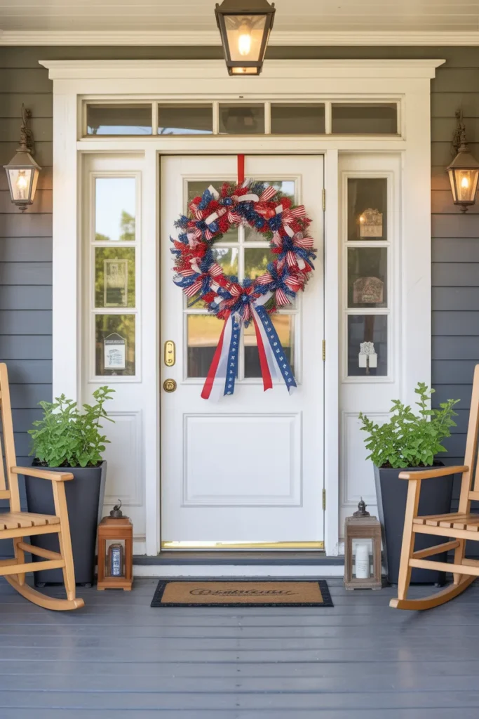 Wreath Door Centerpiece