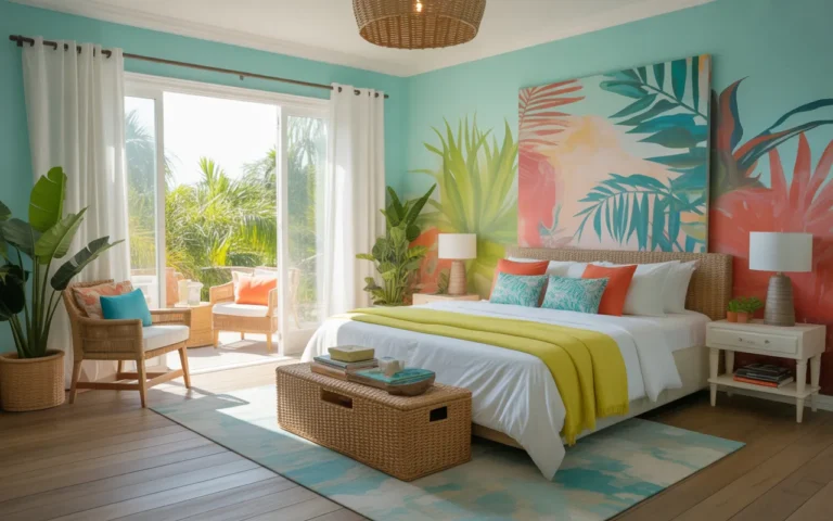  colorful bedroom 
