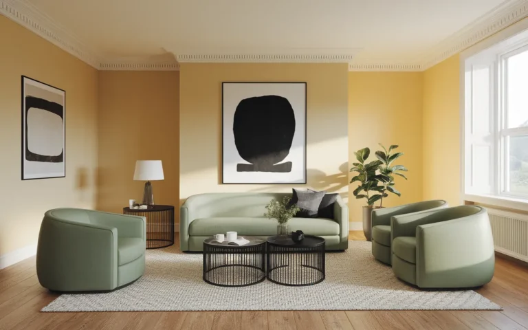sage green living room ideas