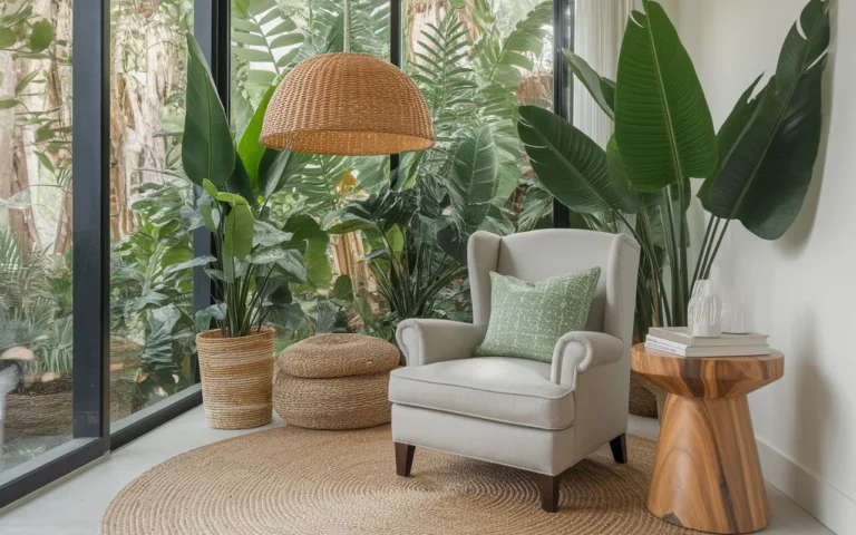 Tropical Jungle Living Room