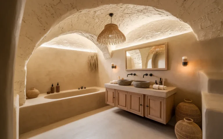 wabi sabi bathroom 