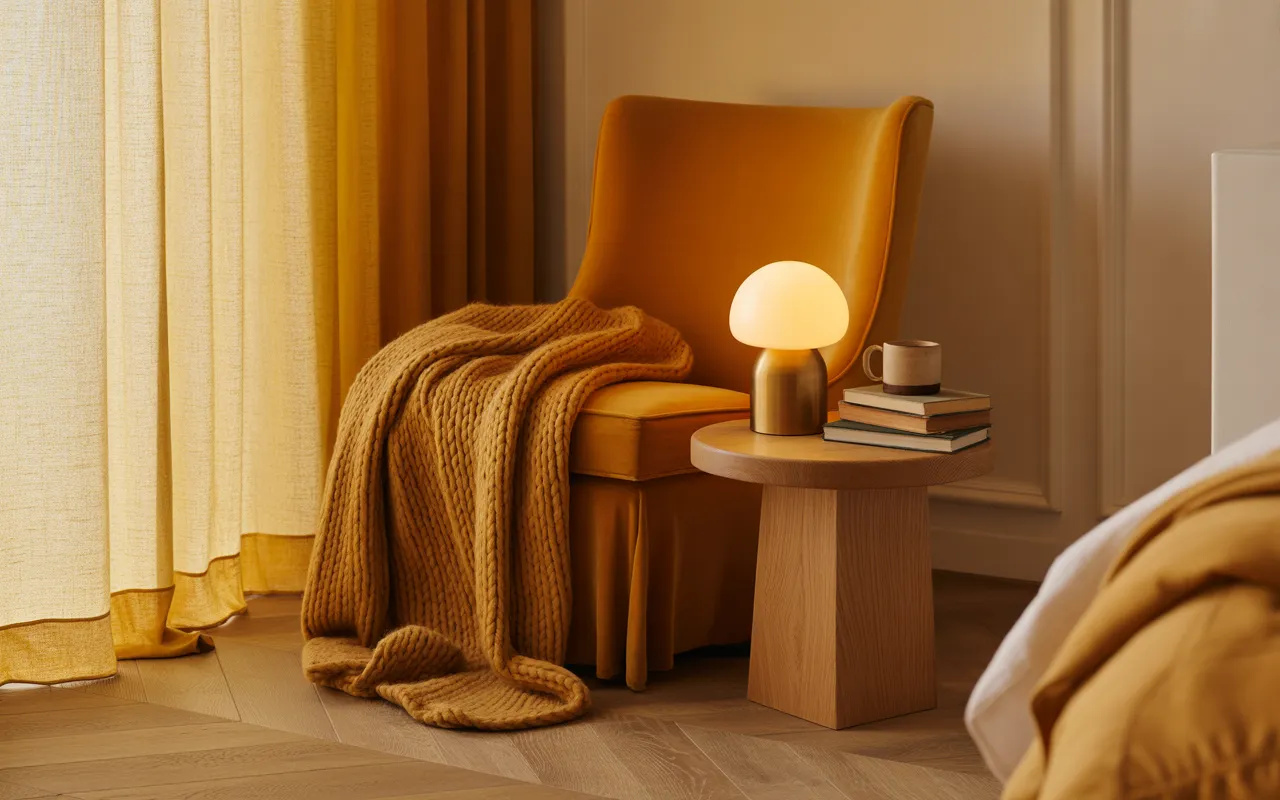 yellow bedroom ideas