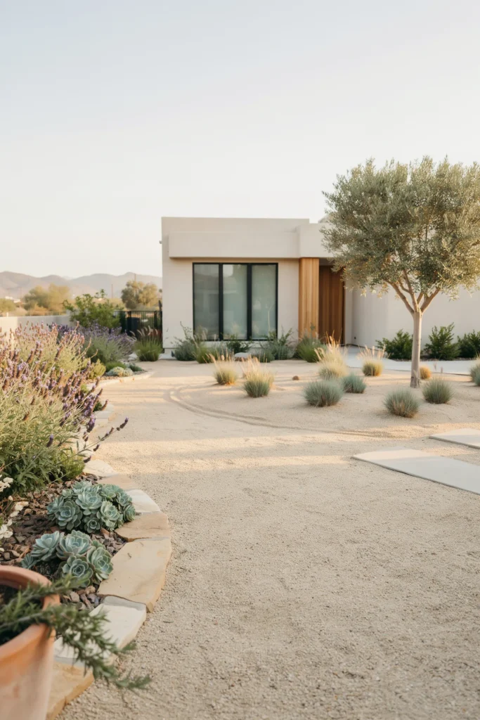 A Low Maintenance Gravel Garden