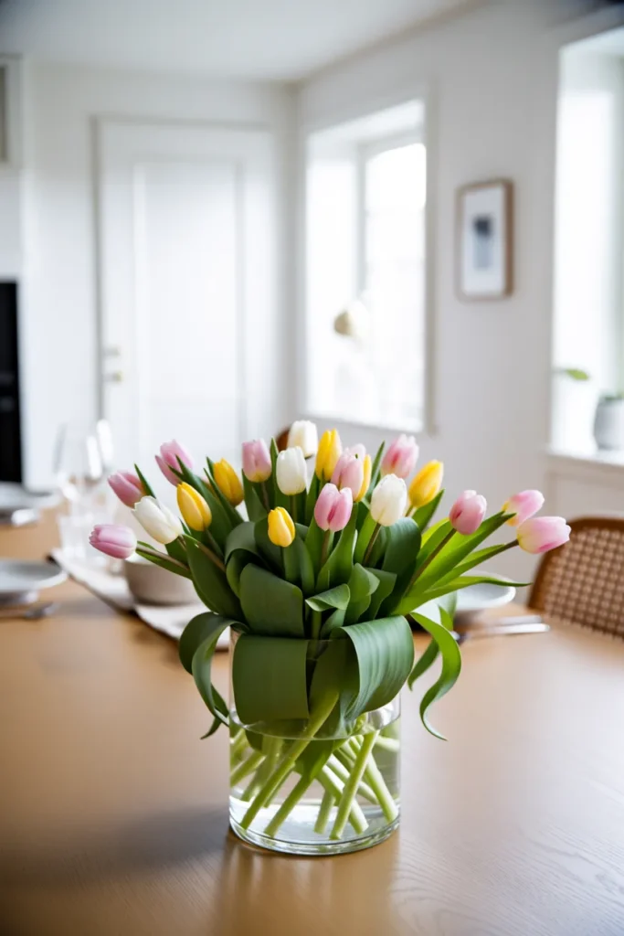 Tulip Arrangement for a Classic Easter Look