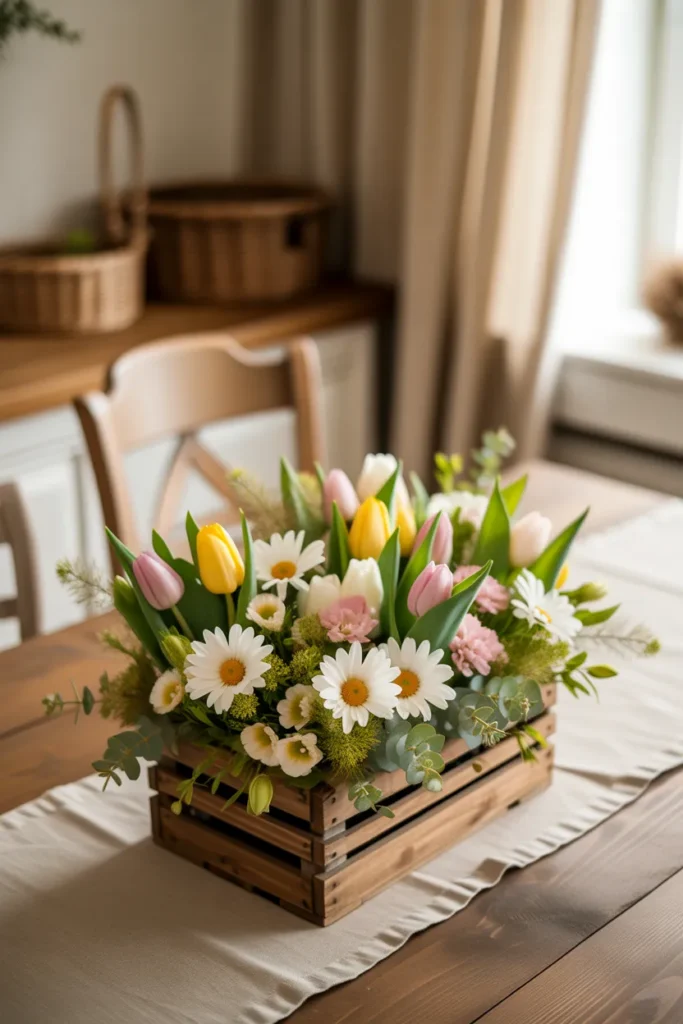 Wooden Box Arrangement